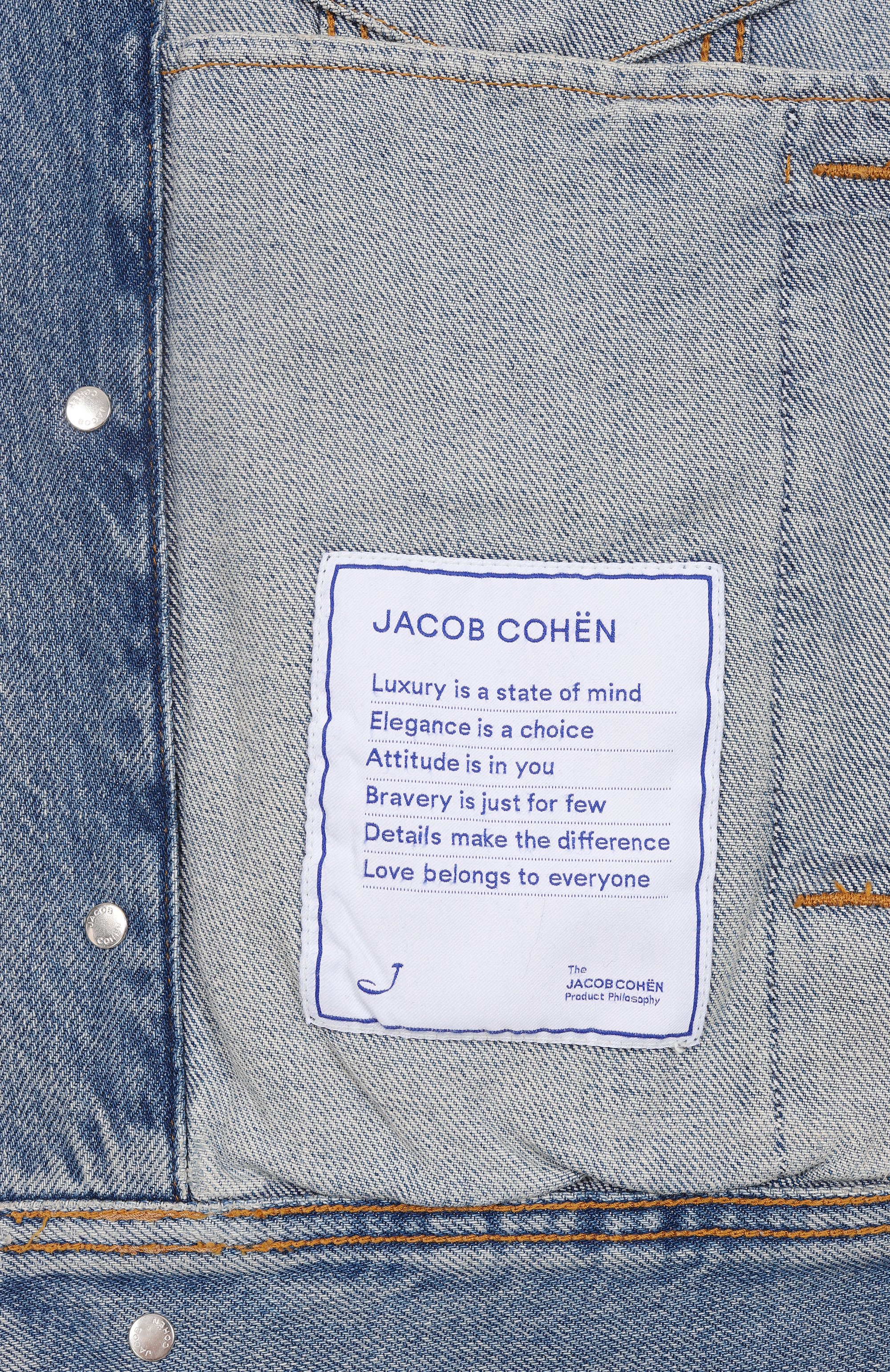 Джинсовая куртка JACOB COHEN, арт. 25E P/JUM_H0076 080 T729A V4, фото 7