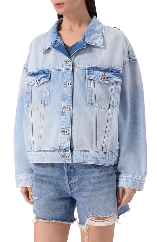 Джинсовая куртка Lou HUGO Blue 50557023 Голубой  50557023 Фото 3