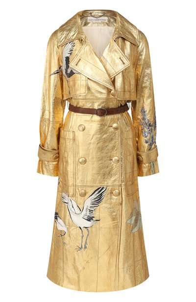 Кожаное пальто GOLDEN GOOSE DELUXE BRAND, арт. G35WP075.P3, фото 1