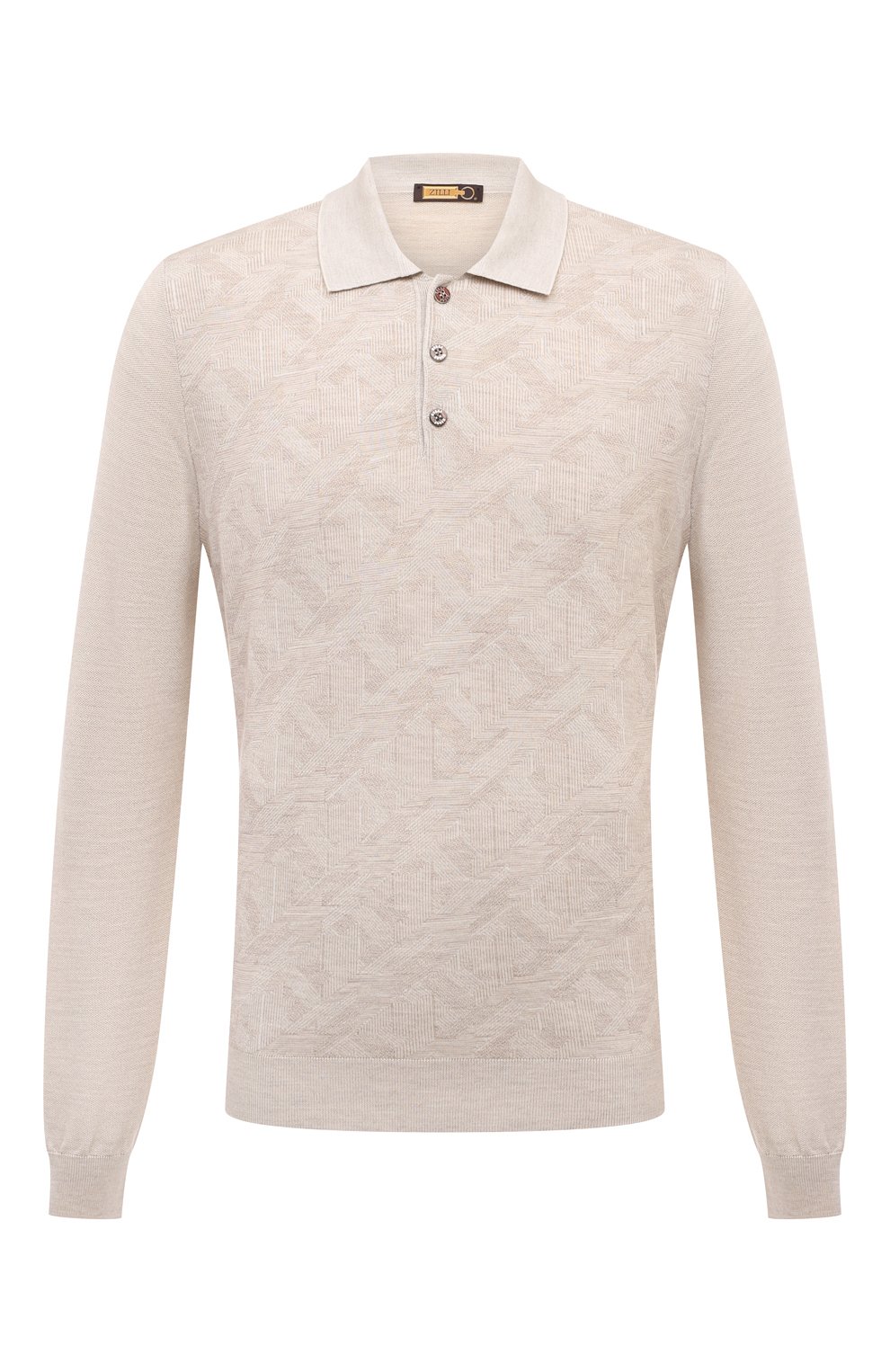 Поло из шерсти и шелка ZILLI, арт. KBP001M0230VRPP00, фото 1