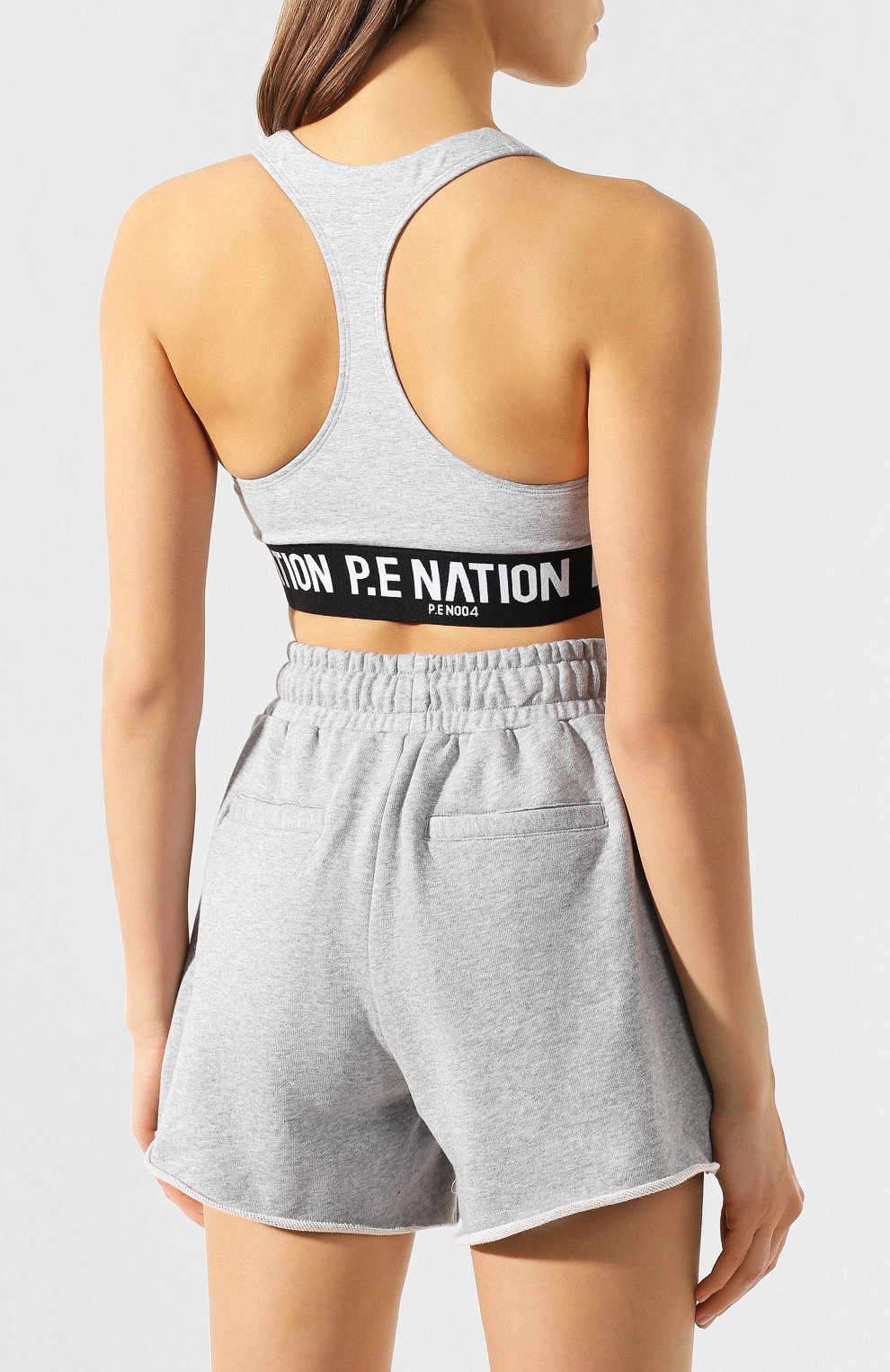 Топ P.E. NATION серого цвета по цене 9330 руб., арт. 19PE4C132-3, фото 4 Топ P.E. NATION, арт. 19PE4C132-3, фото 4