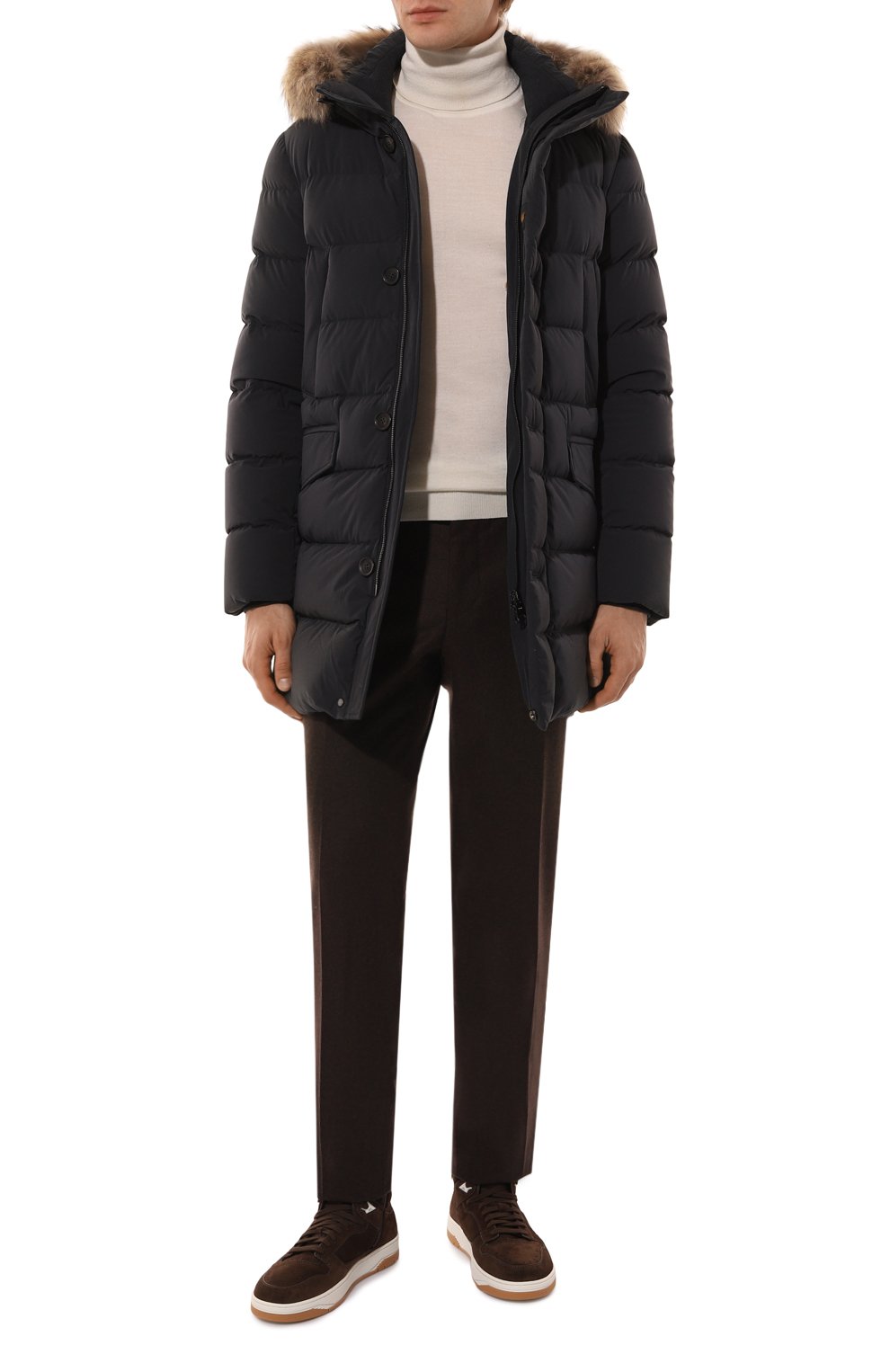 Пуховик с отделкой из енотовидной собаки HETREGO, арт. 8N436M/PARKER, фото 2