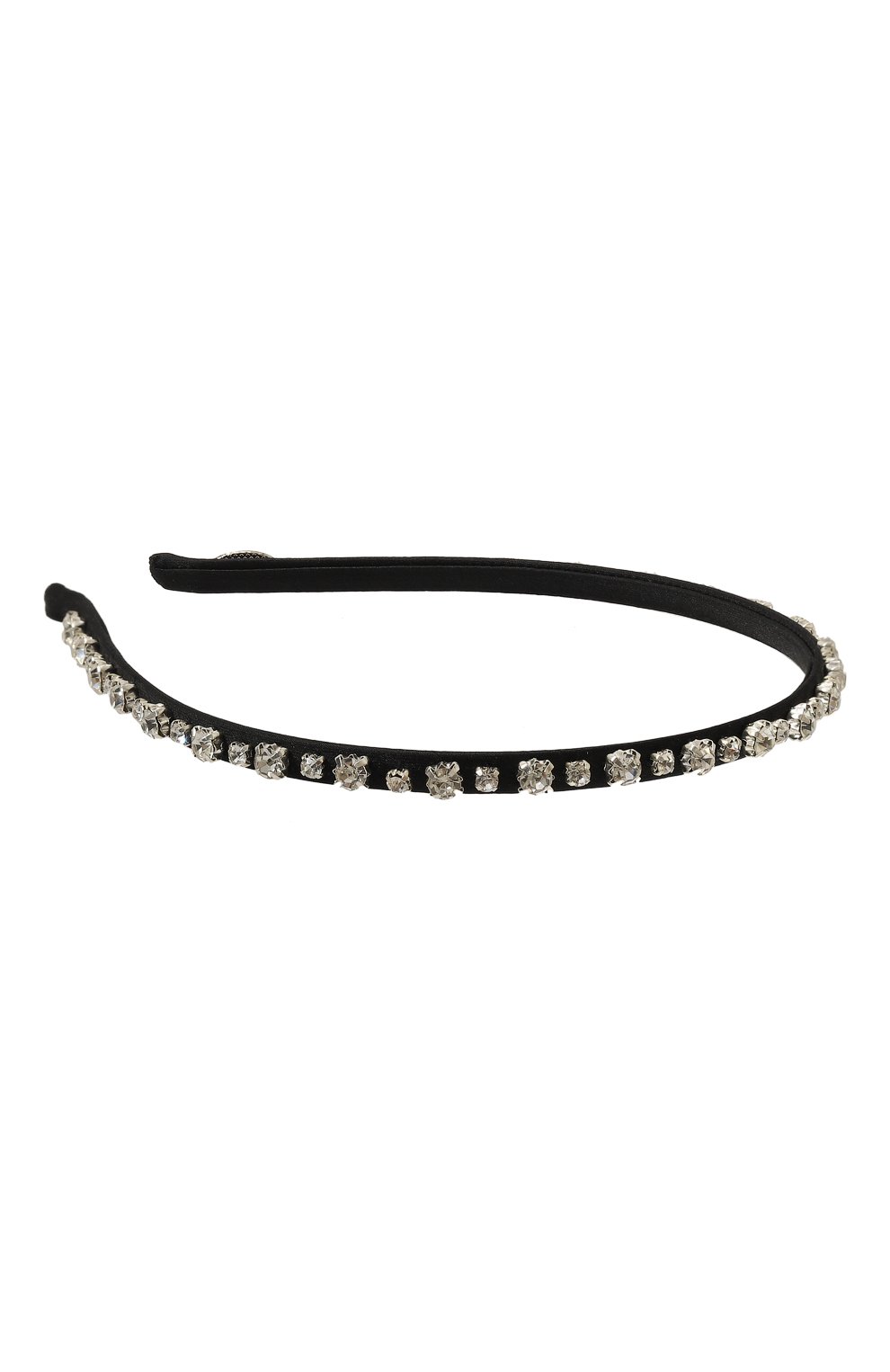 Ободок для волос PANFIL черного цвета по цене 11000 руб., арт. 0-T-BND-WS, фото 3 Ободок для волос PANFIL, арт. 0-T-BND-WS, фото 3