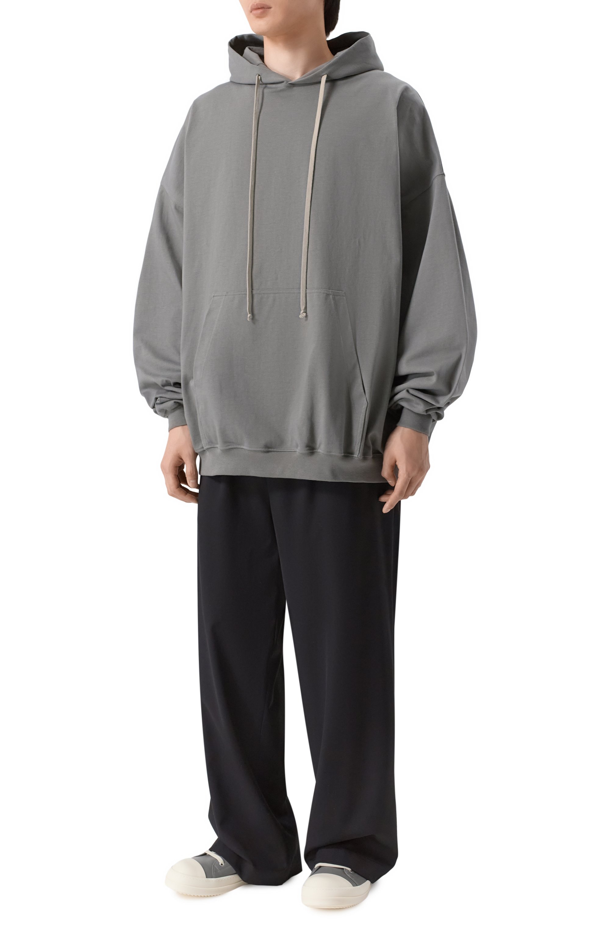 Хлопковое худи RICK OWENS, арт. RU01F2288/BA, фото 2