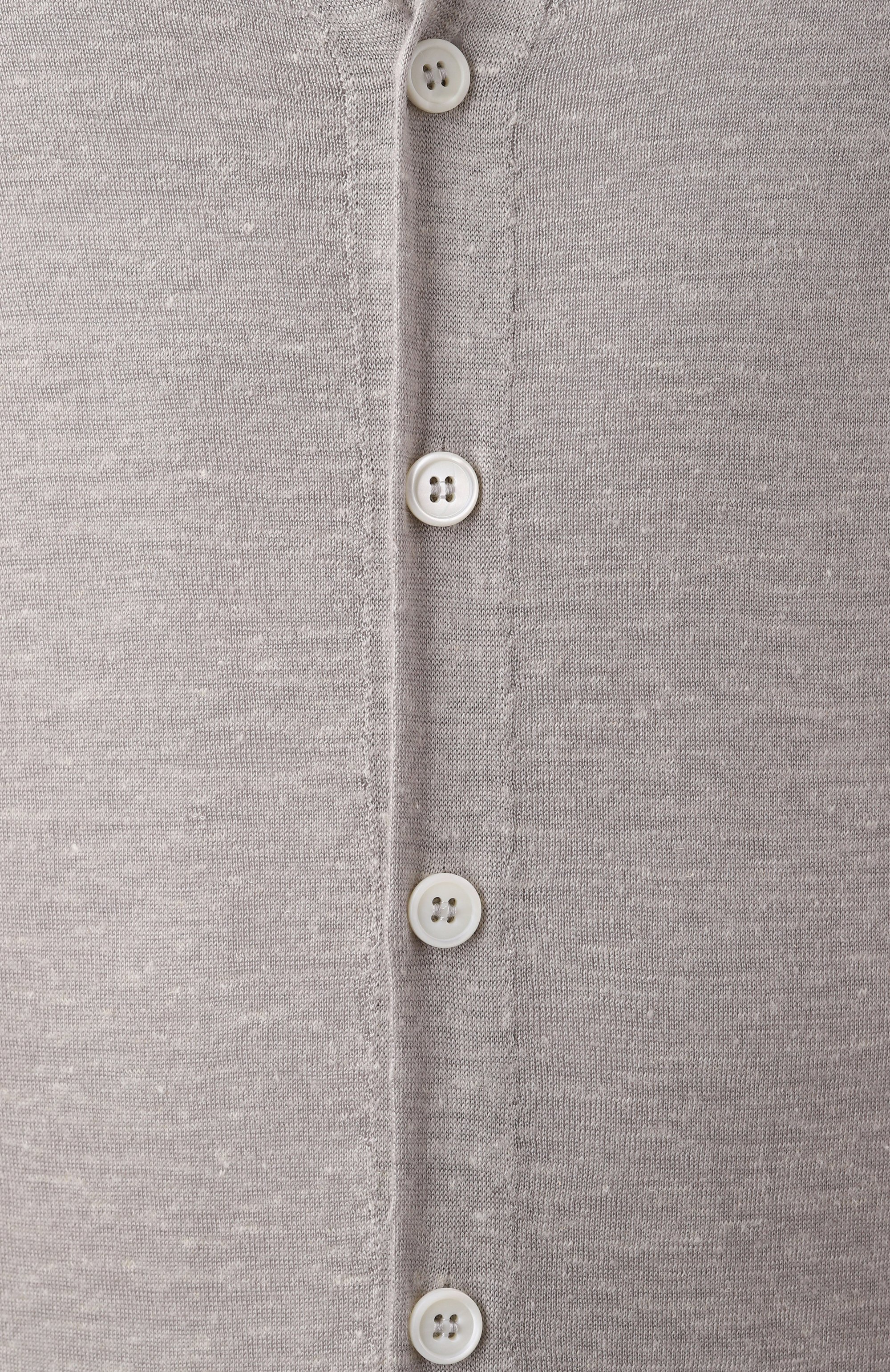 Кардиган из шелка и льна CORNELIANI, арт. 25M546-2525111, фото 6