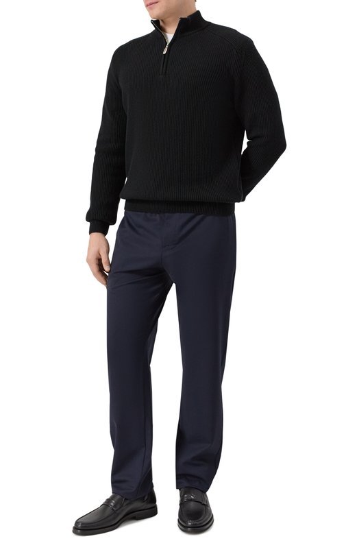 Кашемировый свитер Stefano Ricci K202015L01/F25391 Чёрный  K202015L01/F25391 Фото 2