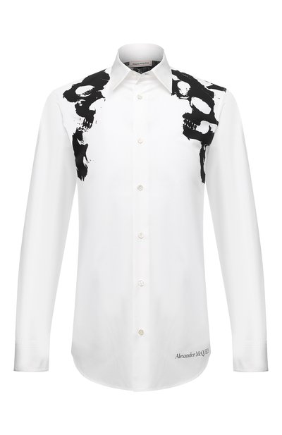 Хлопковая рубашка ALEXANDER MCQUEEN, арт. 682292/QS048, фото 1