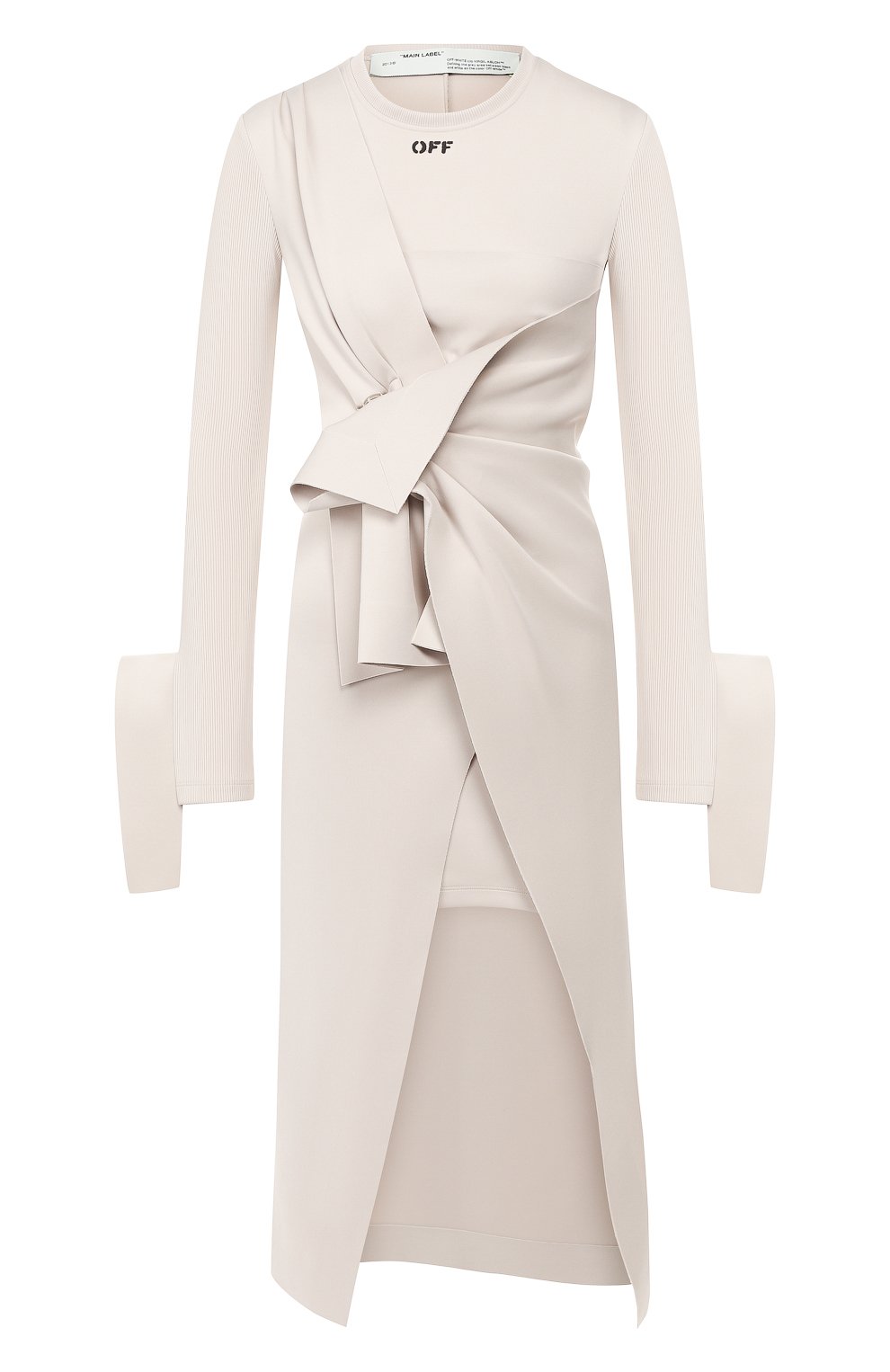 Платье OFF-WHITE, арт. 0WDB190F19G170524810, фото 1