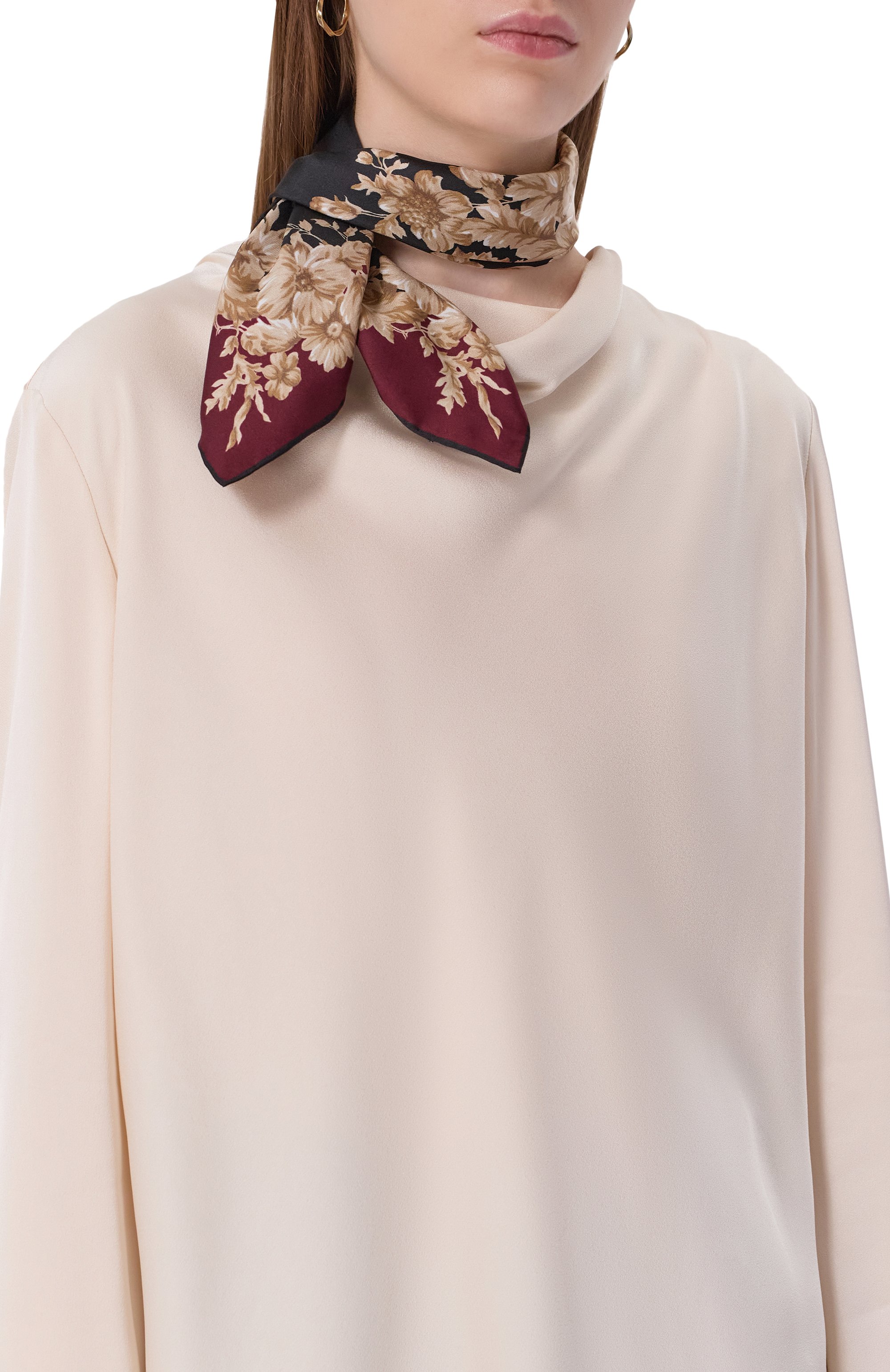 Шелковый платок DOLCE & GABBANA, арт. FN093R/GDC9D, фото 2