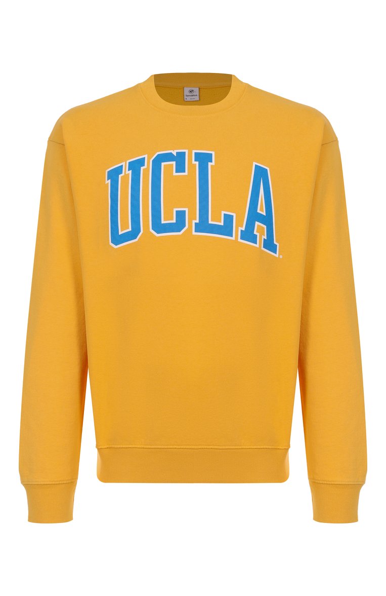 Хлопковый свитшот sporty & rich x ucla SPORTY AND RICH, арт. ST071615637YE26, фото 1
