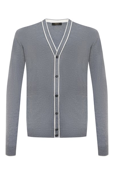 Мужской кардиган из шерсти и шелка ZILLI, арт. KCA003M0345VHEM00
