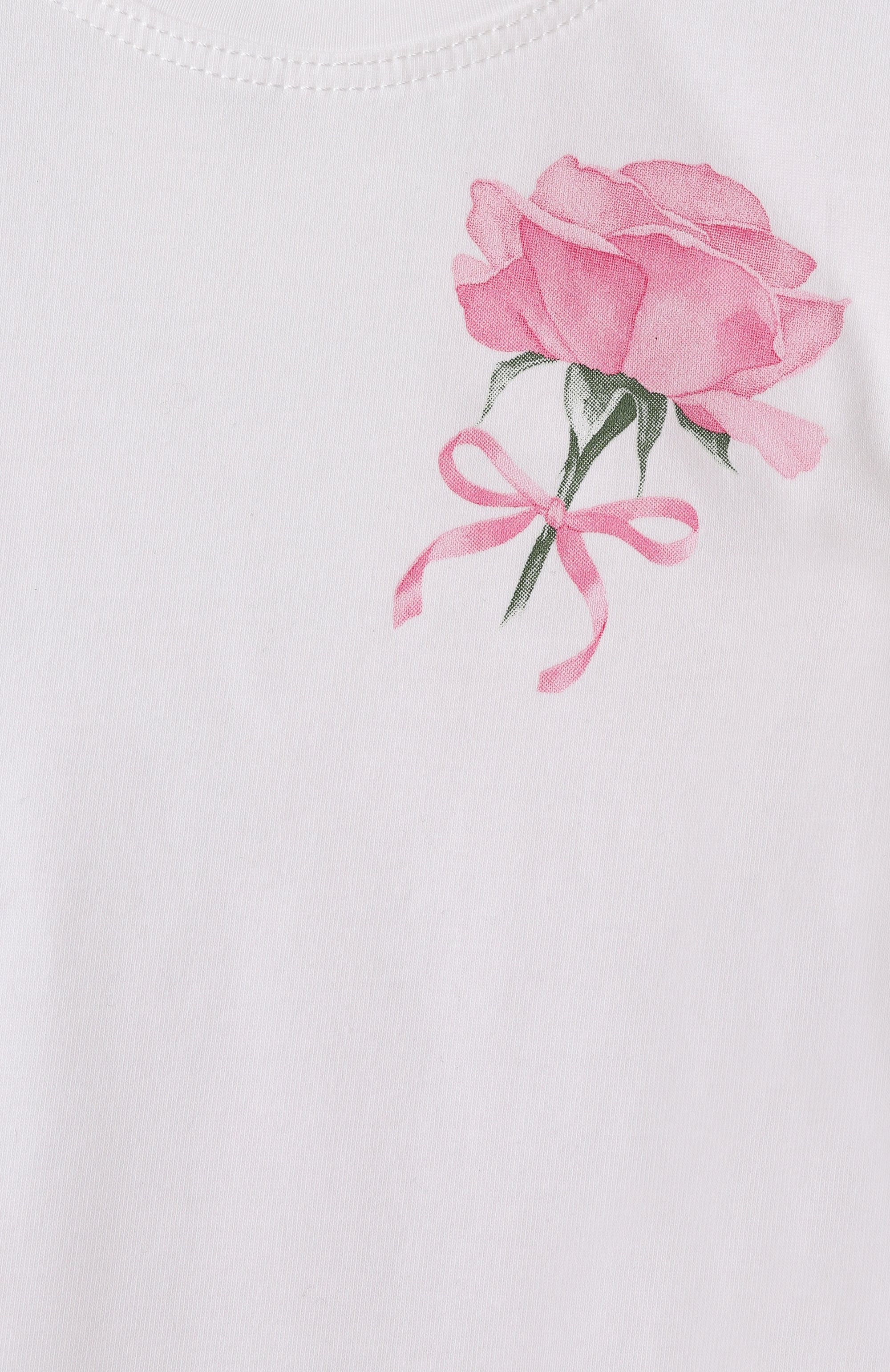 Хлопковое платье MONNALISA, арт. 31E900, фото 3