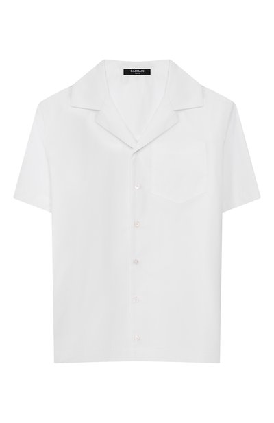 Хлопковая рубашка BALMAIN, арт. BY5P41