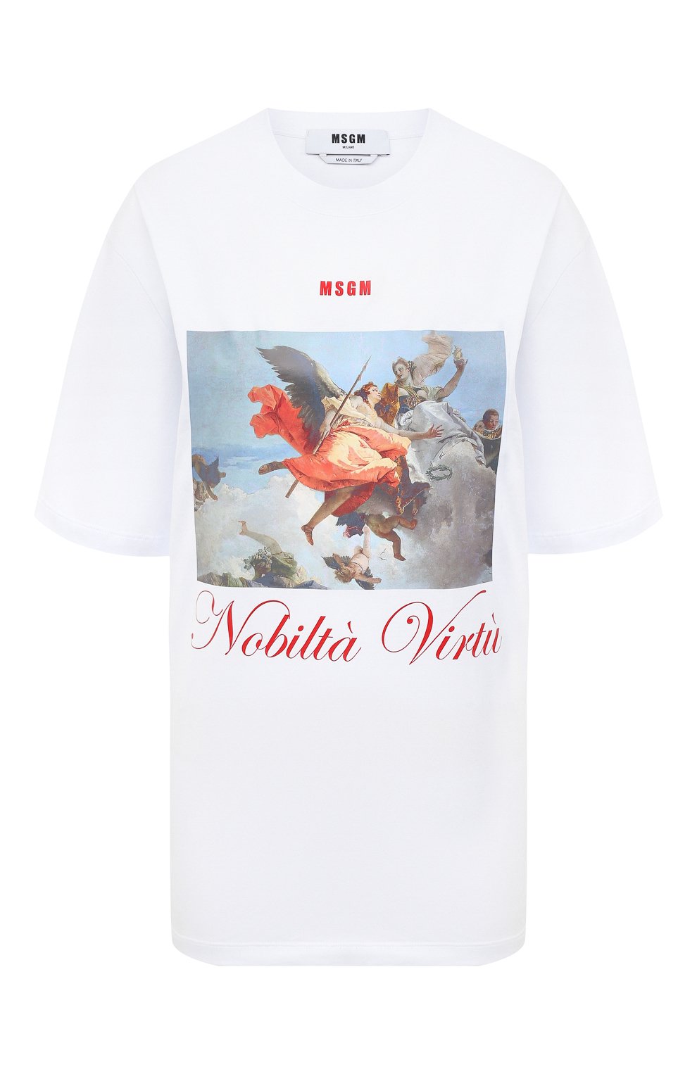 Хлопковая футболка MSGM, арт. 2941MDM161 207798, фото 1