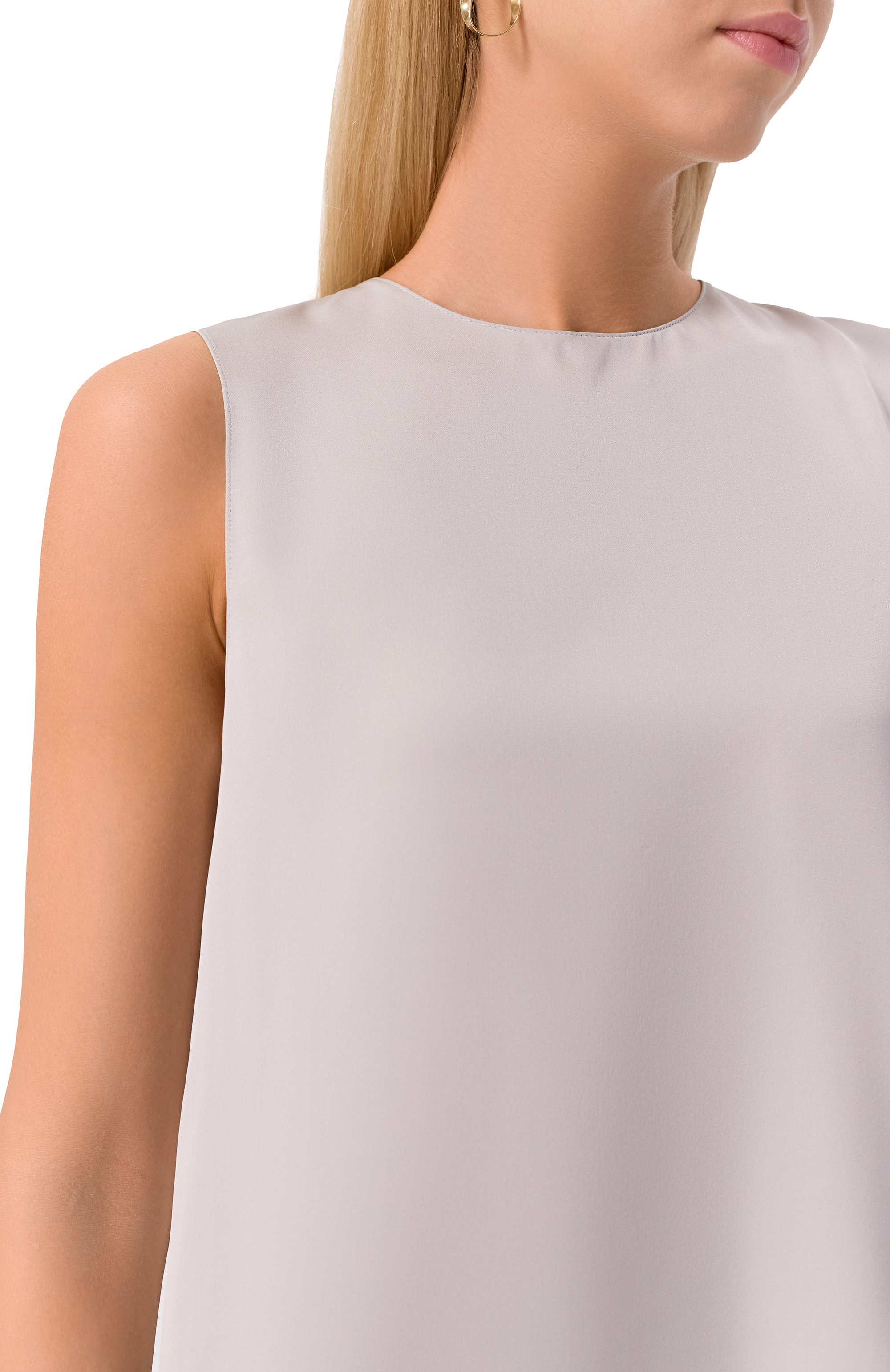 Шелковый топ THEORY, арт. M0102539, фото 5