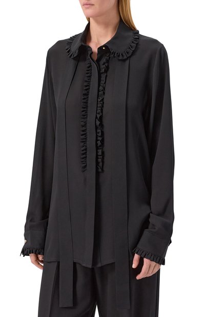 Шелковая блузка ELIE SAAB, арт. SH134NF25SI001, фото 3