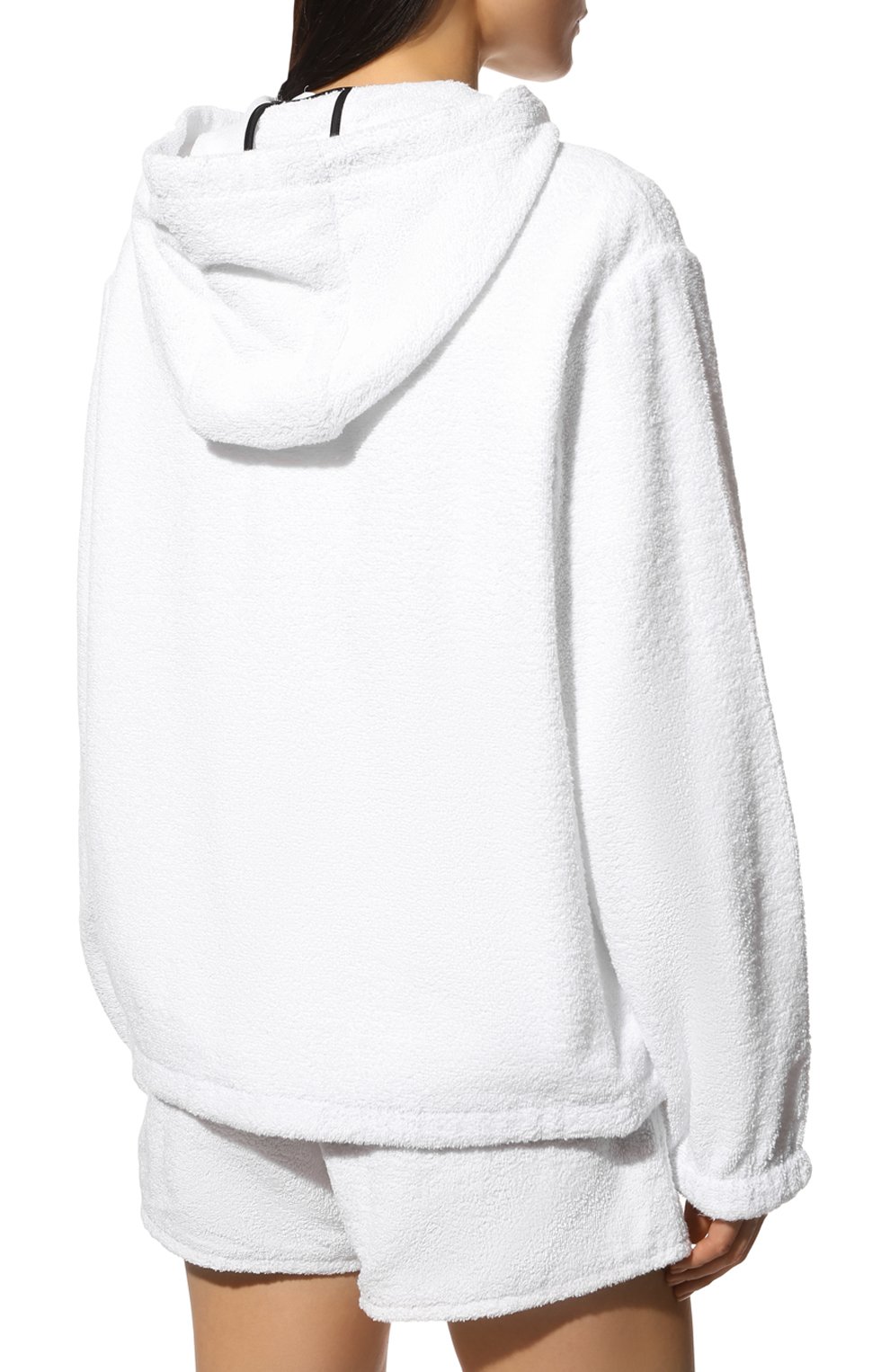 Хлопковый кардиган PRADA, арт. P500M-1ZR3-F0009-211, фото 4