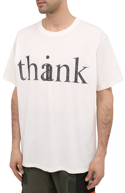 Хлопковая футболка GUCCI, арт. 616036/XJCXJ, фото 3