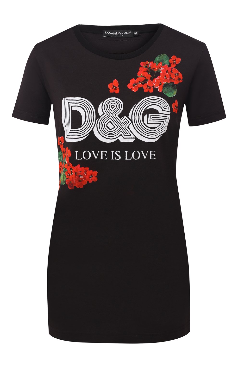 Хлопковая футболка DOLCE & GABBANA, арт. F8H32T/G7THN, фото 1