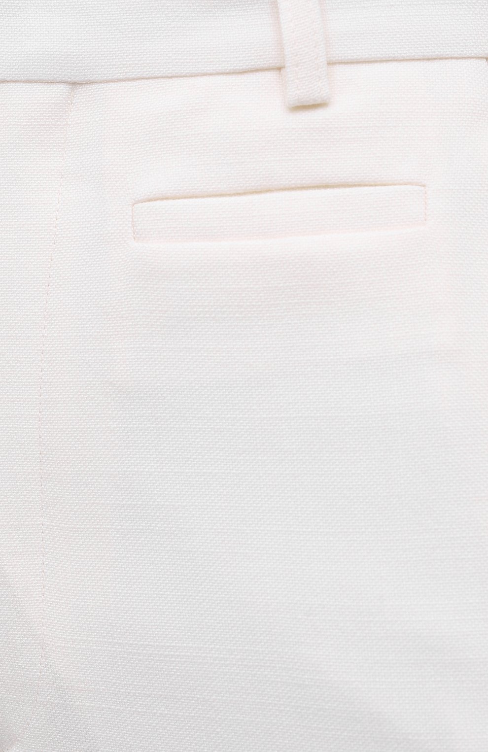 Брюки из шерсти и вискозы JACQUEMUS белого цвета по цене 46750 руб., арт. 203PA04/120110, фото 5 Брюки из шерсти и вискозы JACQUEMUS, арт. 203PA04/120110, фото 5