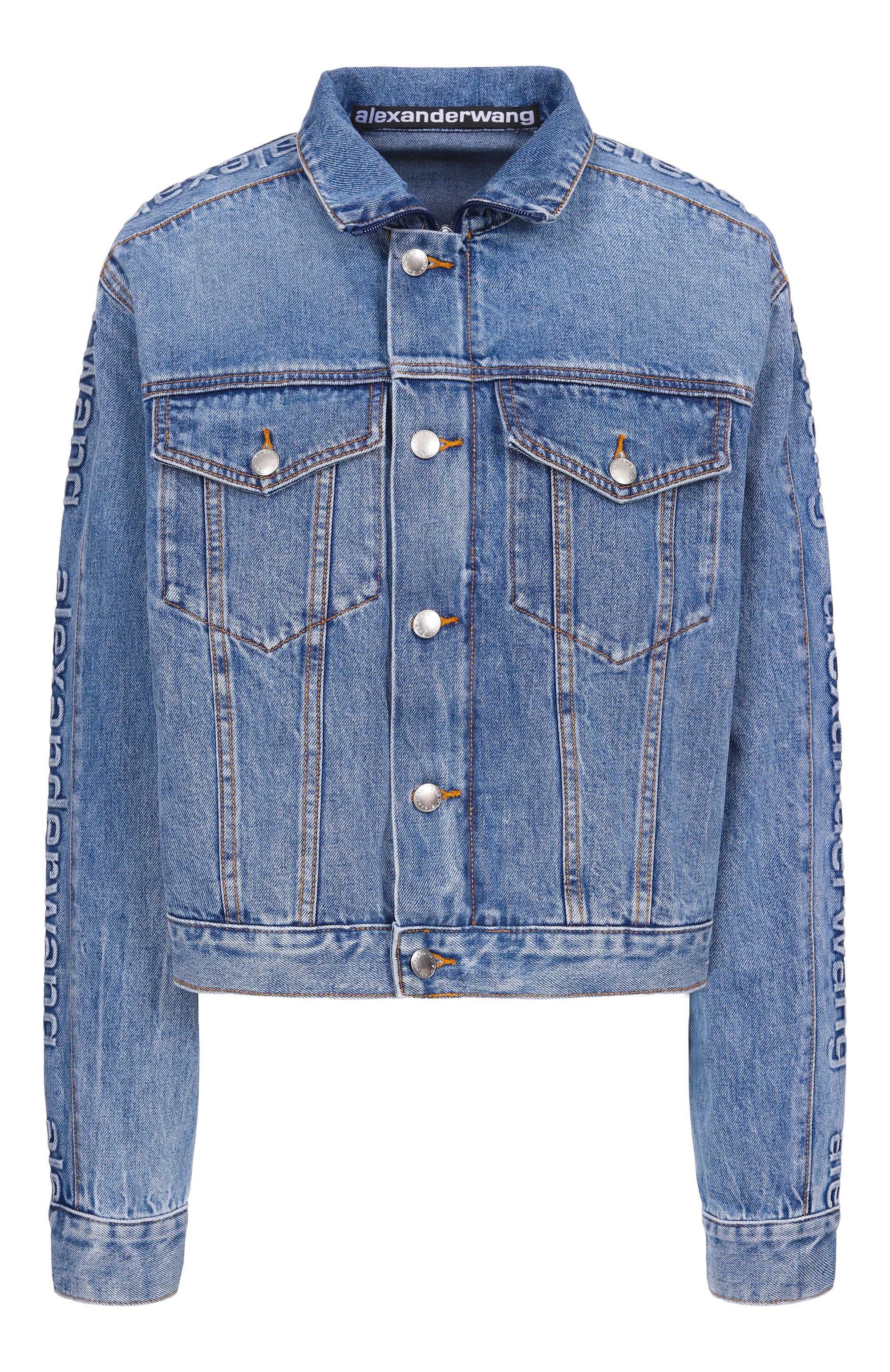 Джинсовая куртка ALEXANDER WANG, арт. 4DC1262952, фото 1