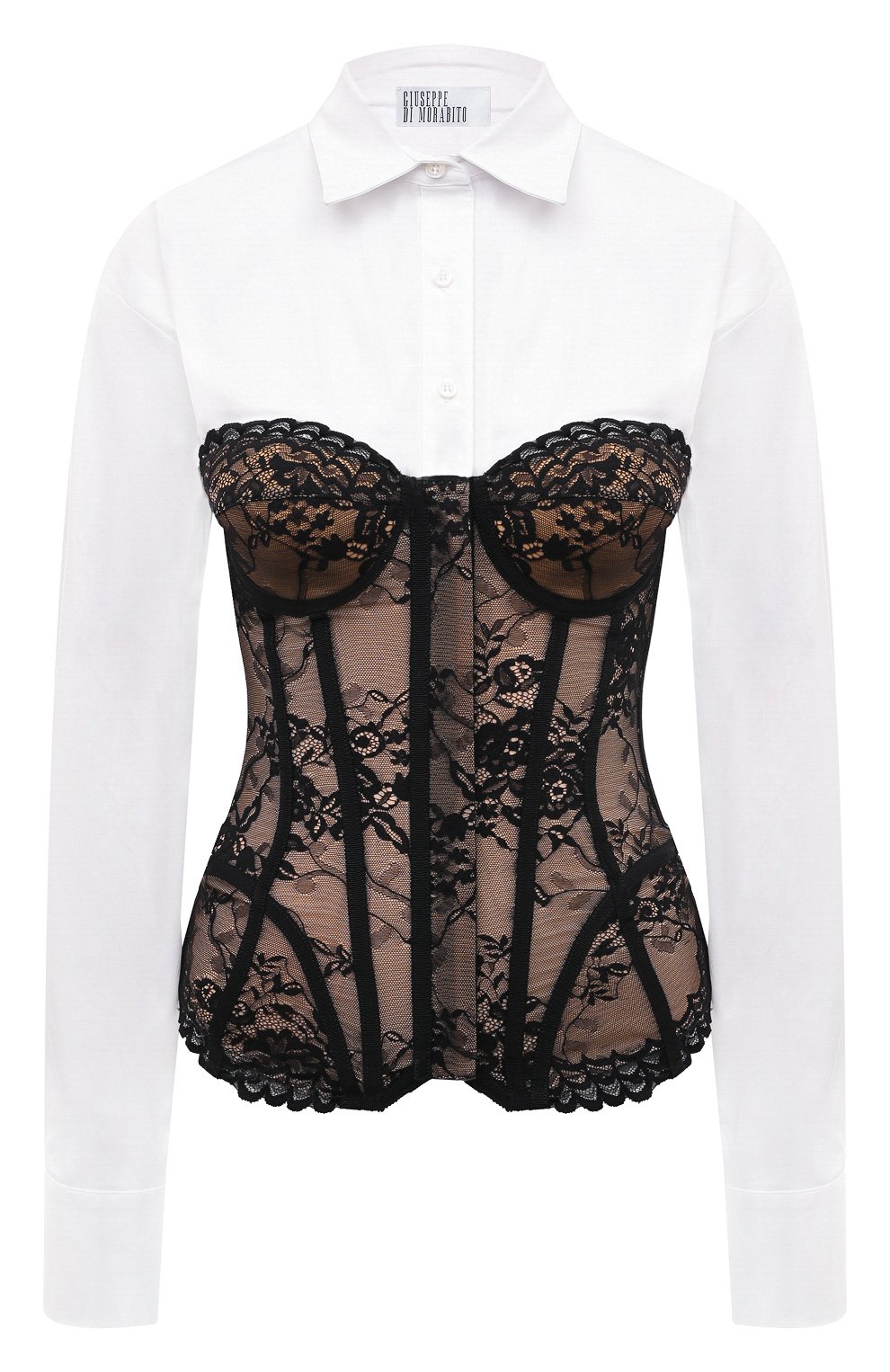 Хлопковая рубашка GIUSEPPE DI MORABITO, арт. 03PFT0275 03282, фото 1