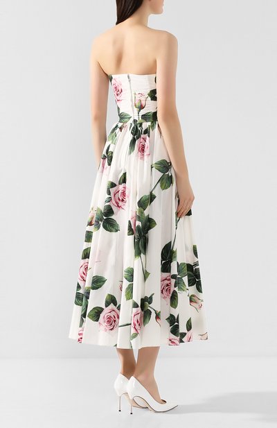 Хлопковое платье DOLCE & GABBANA, арт. F6H7FT/HS5FZ, фото 4