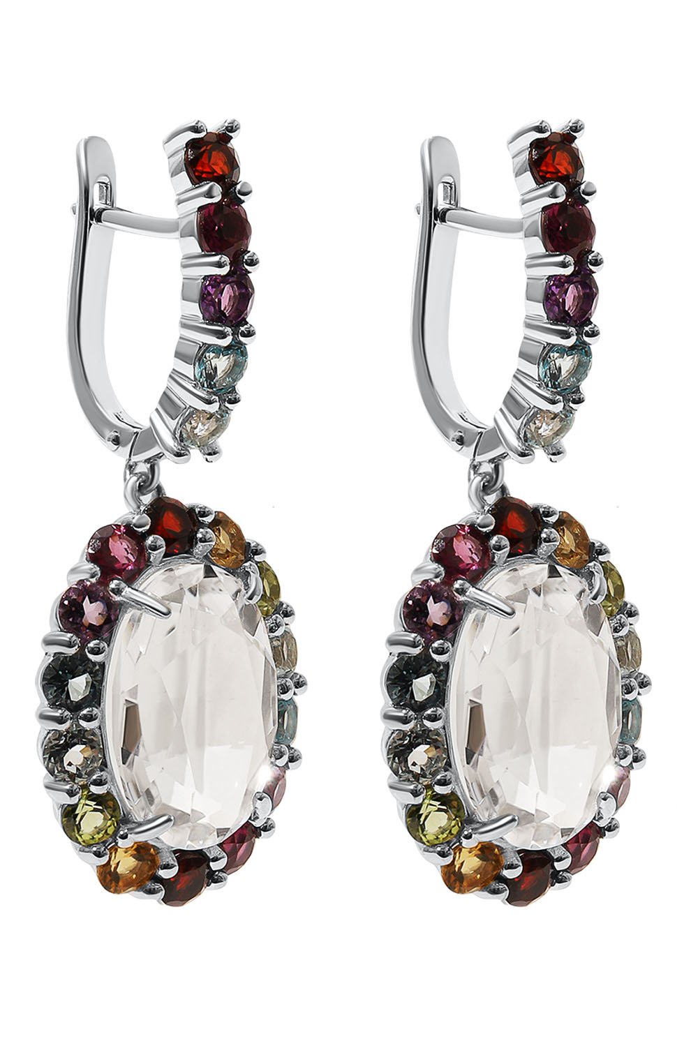 Радужные серьги с хрусталем SECRETS JEWELRY, арт. РСХОС00312, фото 3