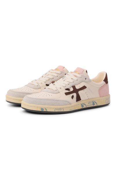 Женские кожаные кеды bskt clay PREMIATA, арт. BSKTCLAD/VAR 8284