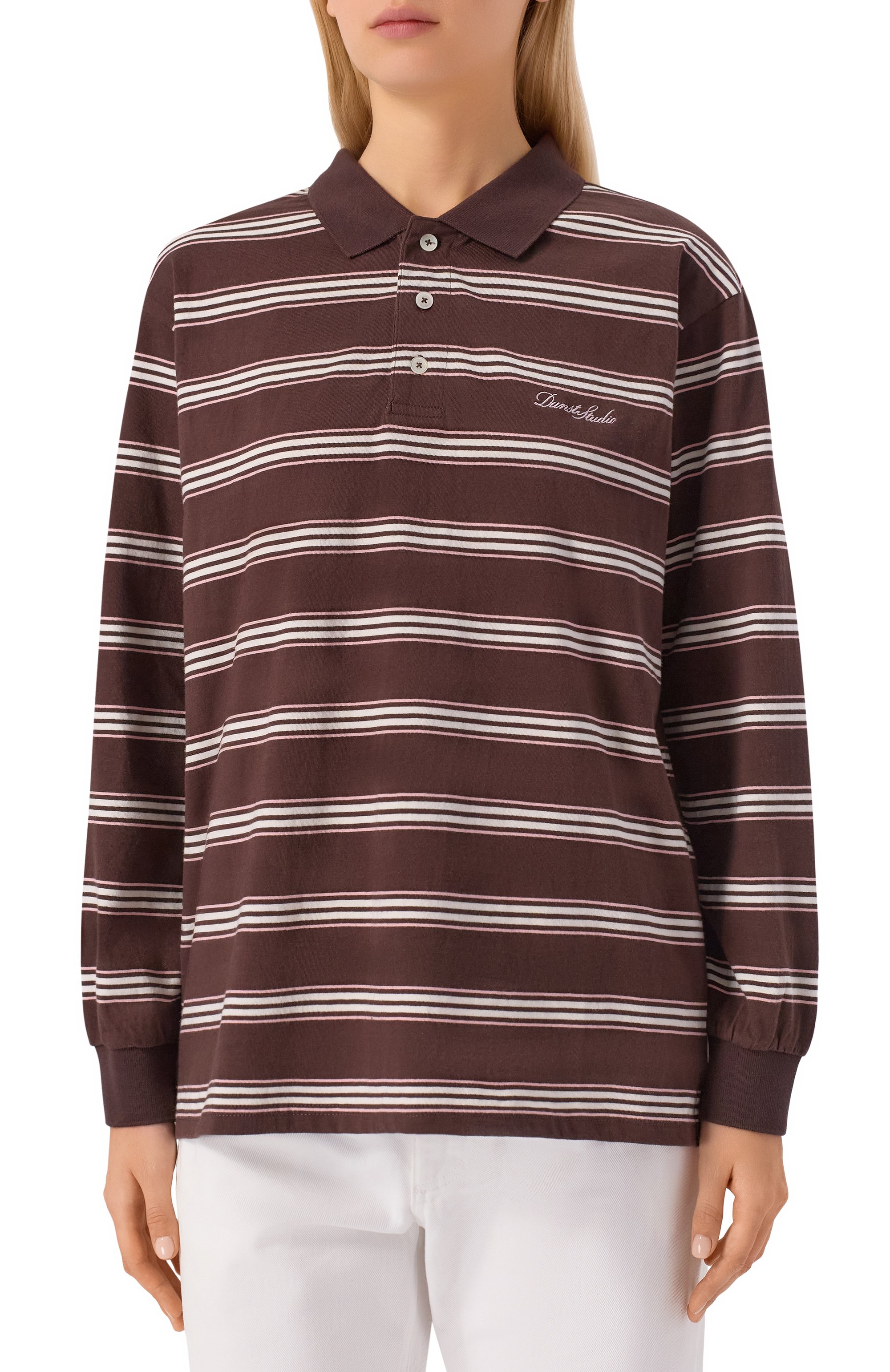 Хлопковое поло DUNST, арт. UDTS5C119W2, фото 3