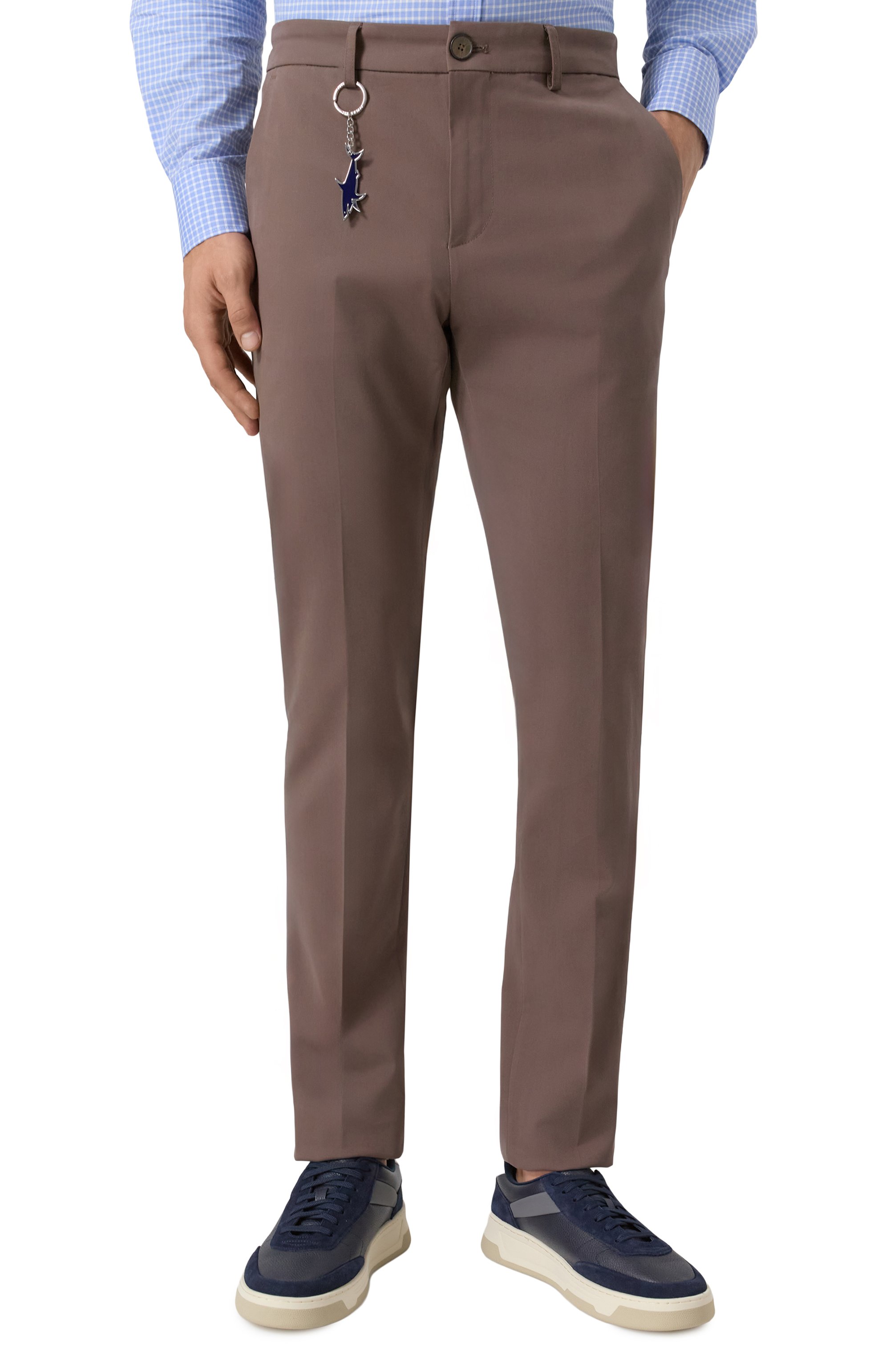 Брюки PAUL&SHARK темно-бежевого цвета по цене 42450 руб., арт. 15314047, фото 3 Брюки PAUL&SHARK, арт. 15314047, фото 3