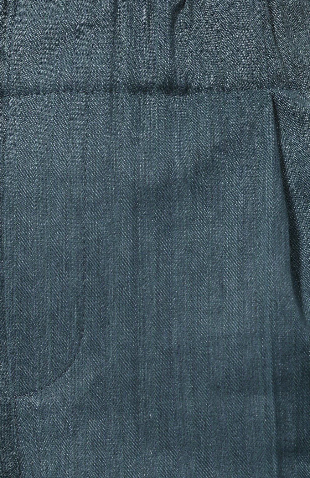 Брюки из смеси хлопка и льна BRUNELLO CUCINELLI, арт. MF578P6919, фото 5