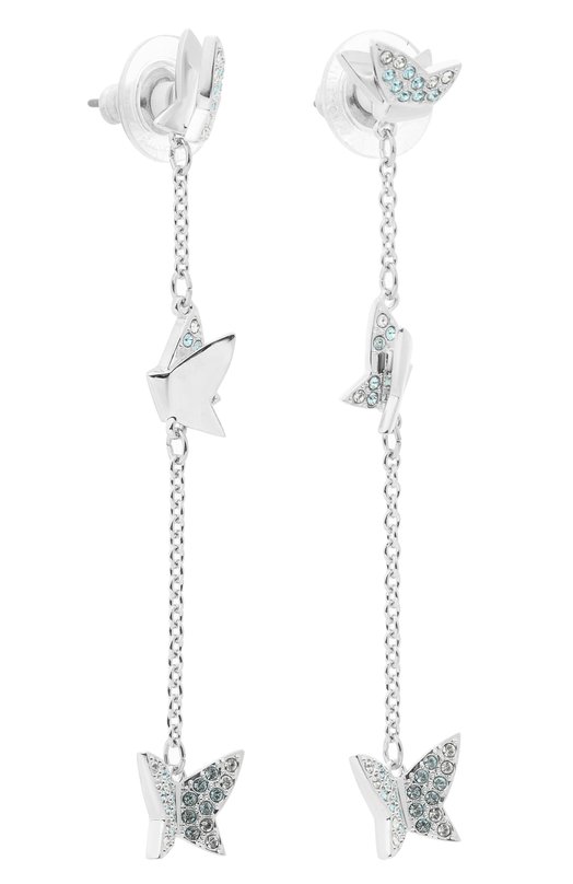 Серьги Butterflies Swarovski 5662182 Серебряный  5662182 Фото 3