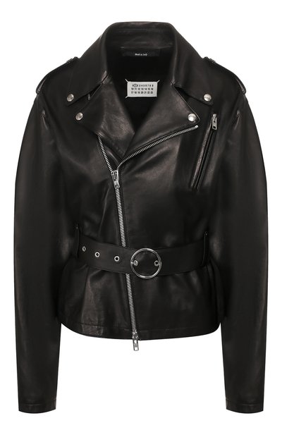Женская кожаная куртка MAISON MARGIELA, арт. S51AM0380/SY1450