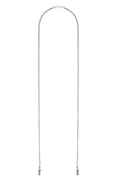 Цепочка для очков CAROLINE ABRAM, арт. CHAINETTE TRI0 METALL TRIPLE SILVER, фото 1