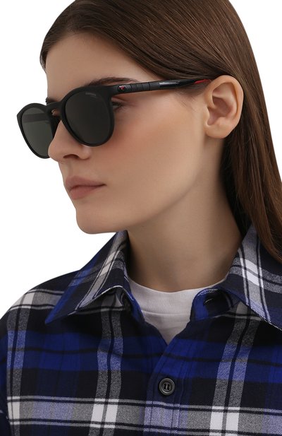 Солнцезащитные очки CARRERA черного цвета по цене 16800 руб., арт. HYPERFIT 18 003, фото 2 Солнцезащитные очки CARRERA, арт. HYPERFIT 18 003, фото 2