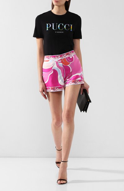 Хлопковая футболка EMILIO PUCCI, арт. 9HJP73/9H985, фото 2