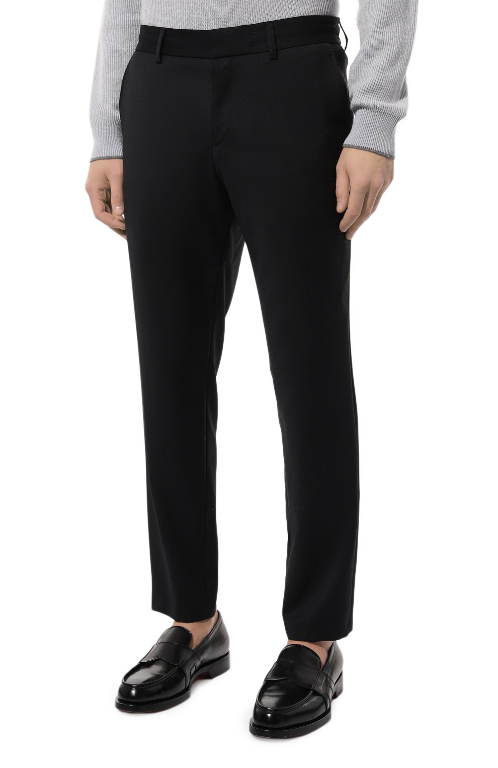 Шерстяные брюки BOSS, арт. 50524574, фото 3