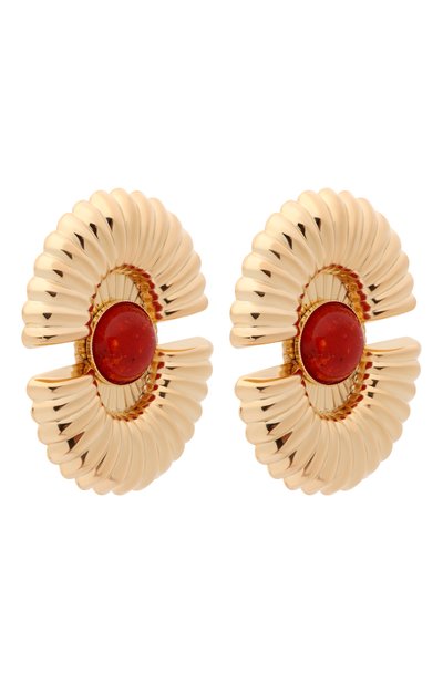 Серьги ANTON HEUNIS золотого цвета по цене 24400 руб., арт. ETK3.67, фото 3 Серьги ANTON HEUNIS, арт. ETK3.67, фото 3