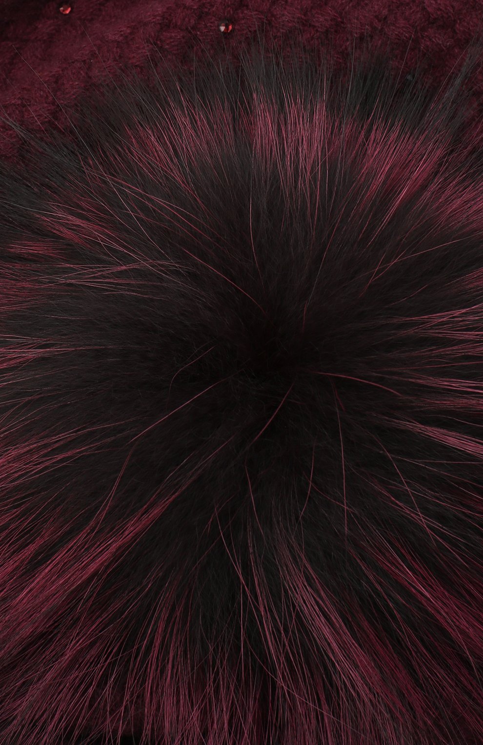 Кашемировая шапка WILLIAM SHARP, арт. A32-15/SILVER F0X DYED, фото 3