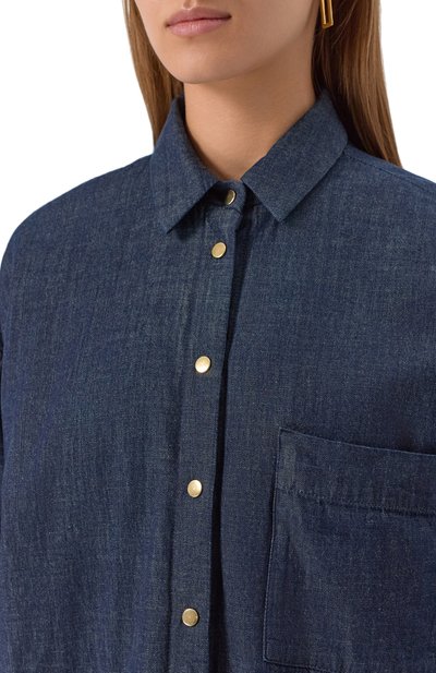 Джинсовая куртка-рубашка LORENA ANTONIAZZI, арт. P2552PI24A/9955, фото 5