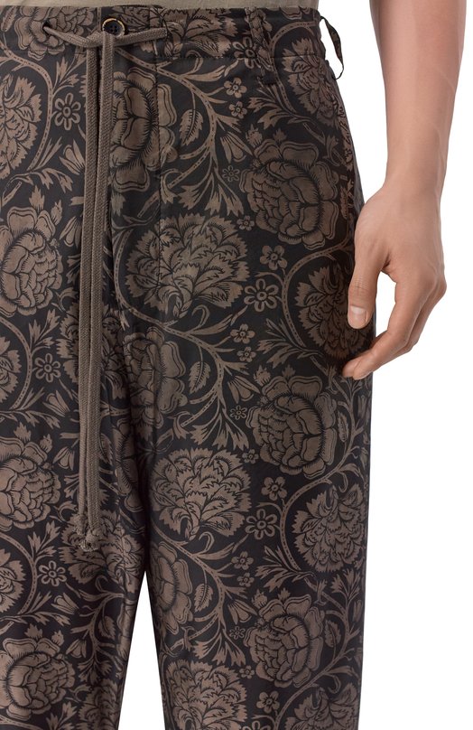 Брюки Uma Wang UM3517 Коричневый  UM3517 Фото 5