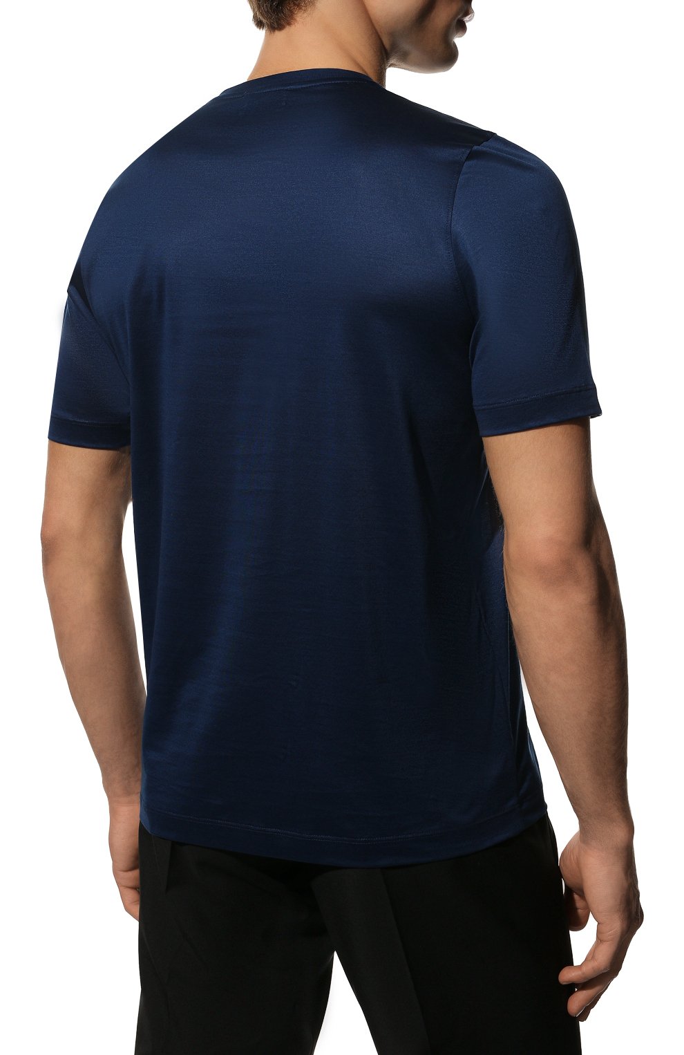 Хлопковая футболка ZILLI SPORT, арт. MEX-NT640-SCRA1/MC01, фото 4