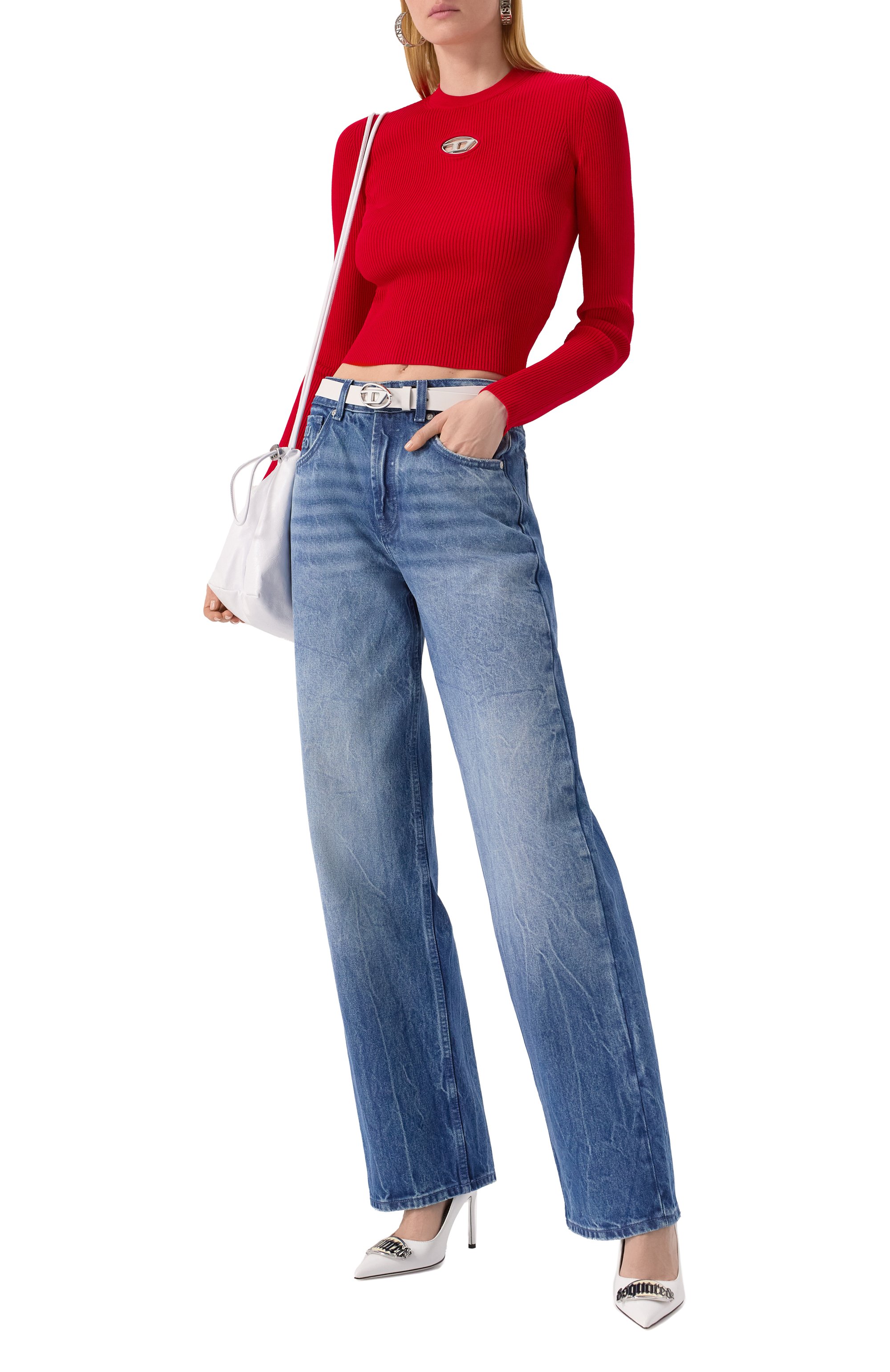 Пуловер из вискозы DIESEL, арт. A15328/0DLAX, фото 2