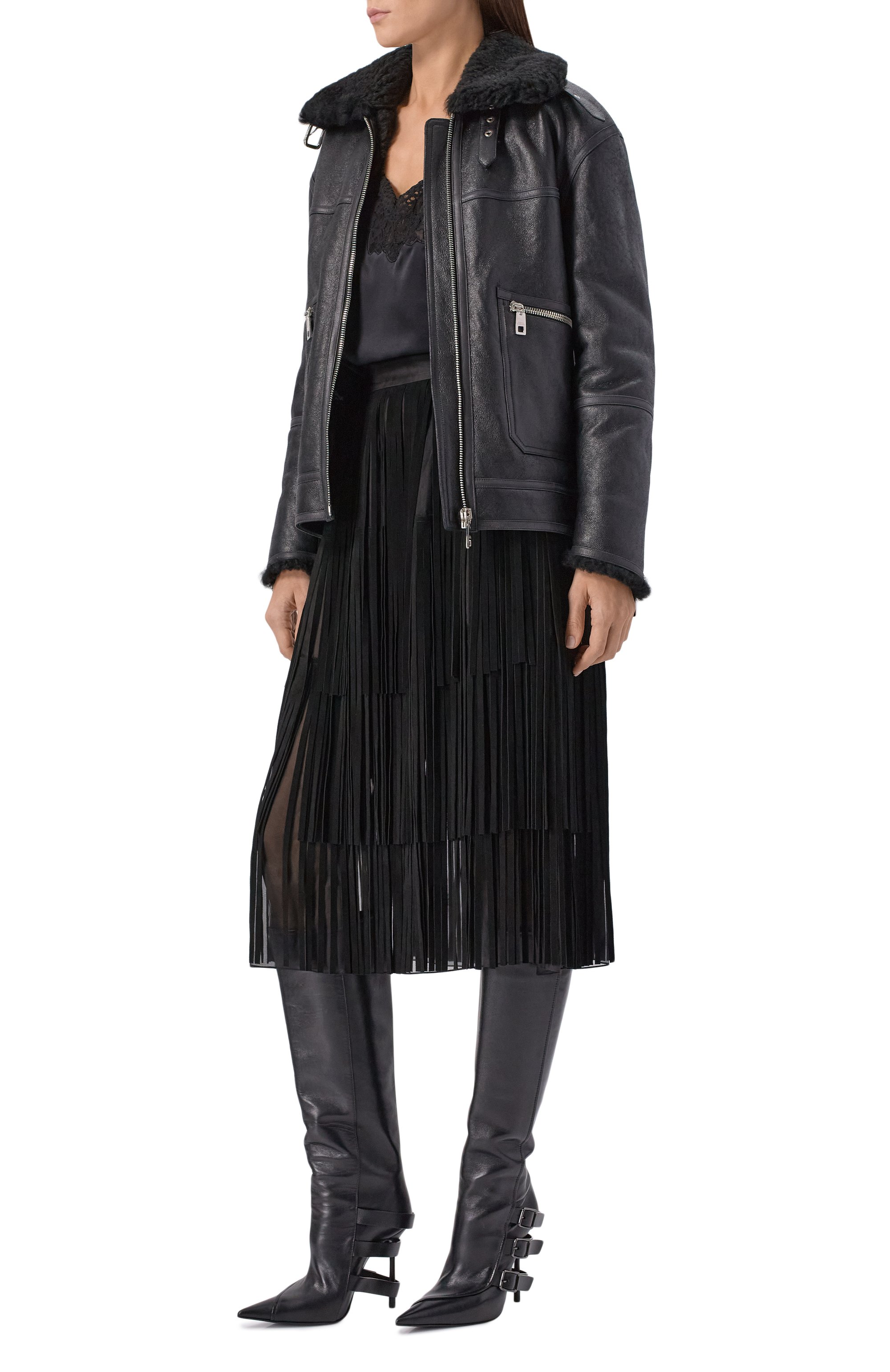 Шелковая юбка DOLCE & GABBANA, арт. F4DARZ/GDDIF, фото 2