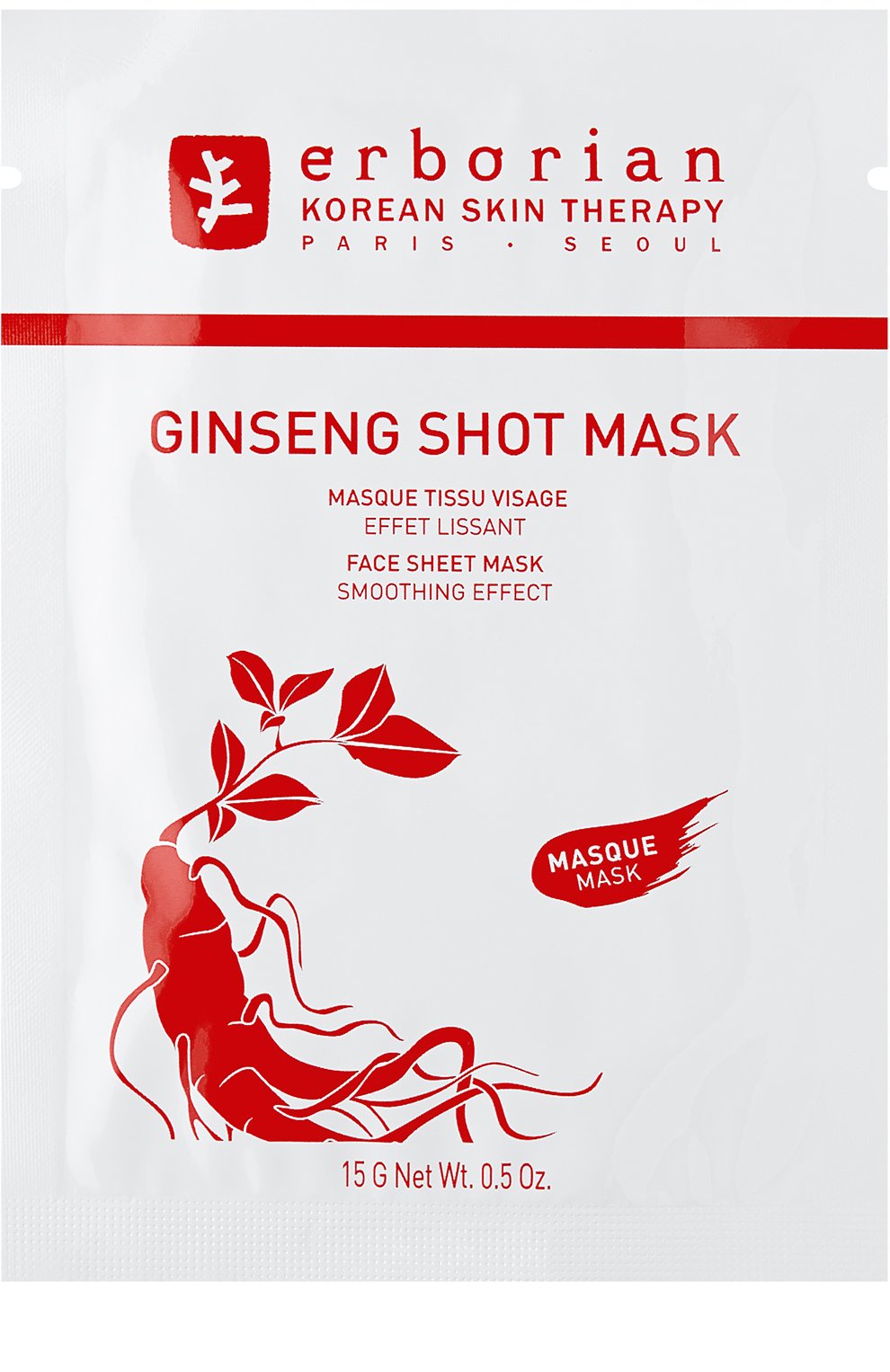 Тканевая маска женьшень ERBORIAN, арт. 781755, фото 1