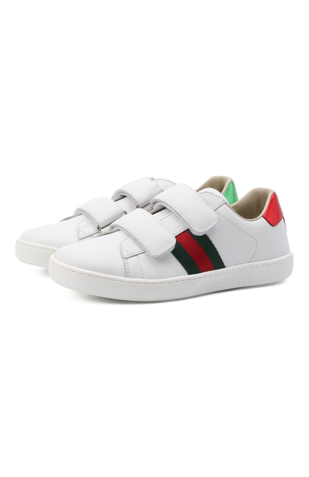 Кожаные кеды GUCCI, арт. 455496/CPWP0, фото 1