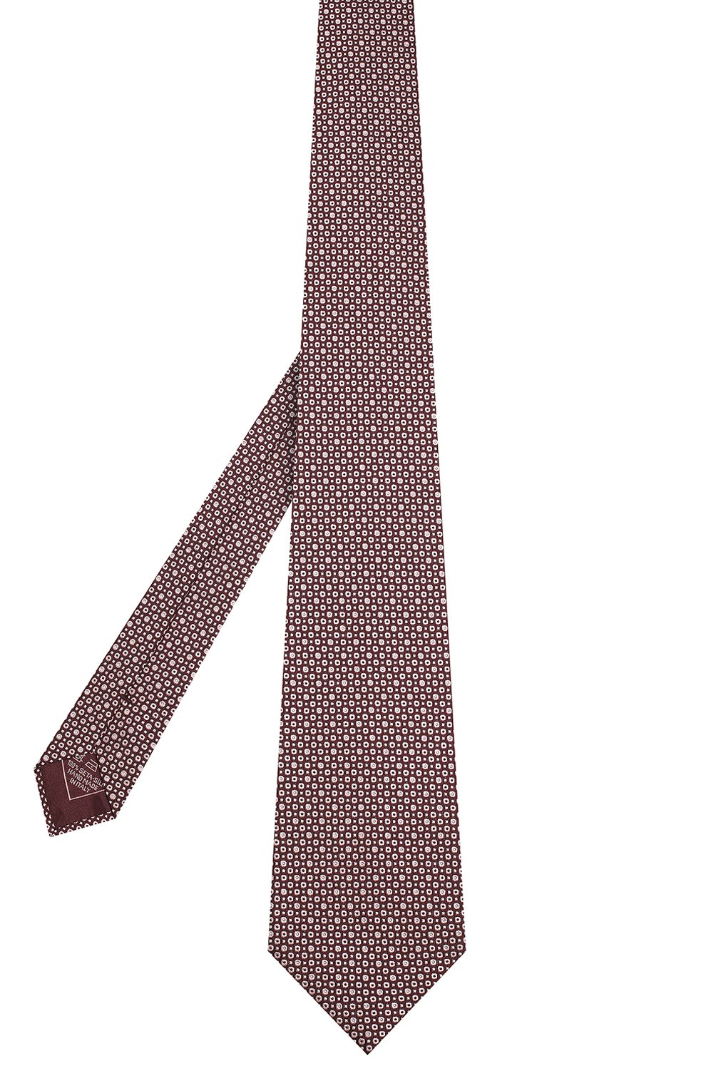 Шелковый галстук BRIONI бордового цвета по цене 24400 руб., арт. 062I00/P8433, фото 2 Шелковый галстук BRIONI, арт. 062I00/P8433, фото 2