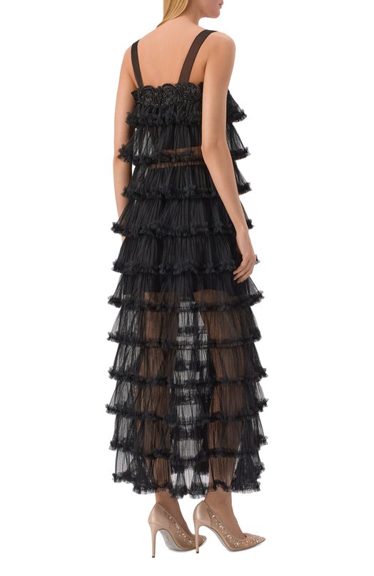 Шелковое платье Giulia Gurman D16 Чёрный  D16 Фото 3