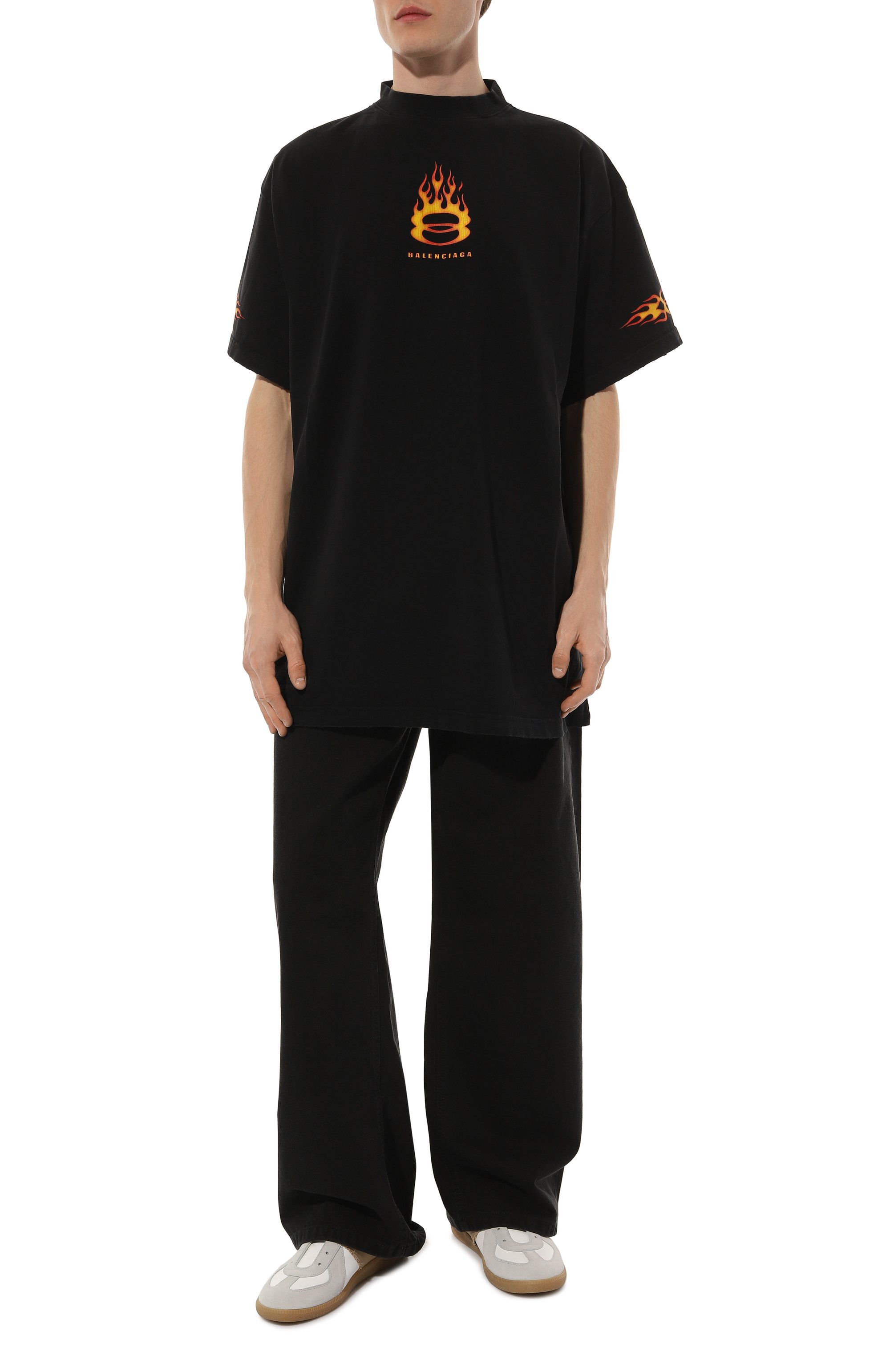 Хлопковая футболка BALENCIAGA, арт. 787349/TQVW7, фото 2